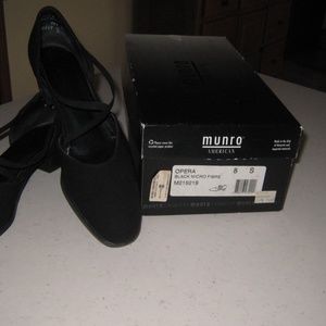 VTG Munro Opera American Women's Shoes 8 slim Comfort Dress/Casual micro fiber